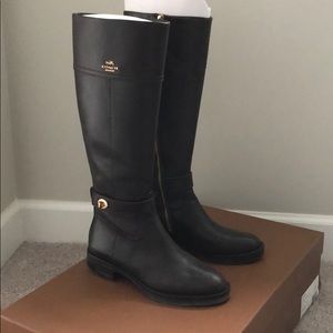 Coach riding boots